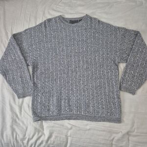 Vintage David Taylor Tight Knit Sweater - Mens XL - 90s Preppy Pullover